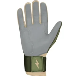 Patriot Series Long Cuff Batting Gloves Specialty|Green