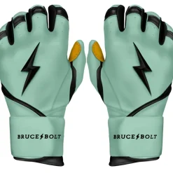 Best Patriot Series Long Cuff Batting Gloves Specialty|Black
