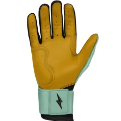 Best Patriot Series Long Cuff Batting Gloves Specialty|Black