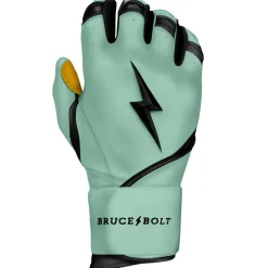 Best Patriot Series Long Cuff Batting Gloves Specialty|Black