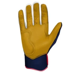 Online Patriot Series Short Cuff Batting Gloves Specialty|Blue