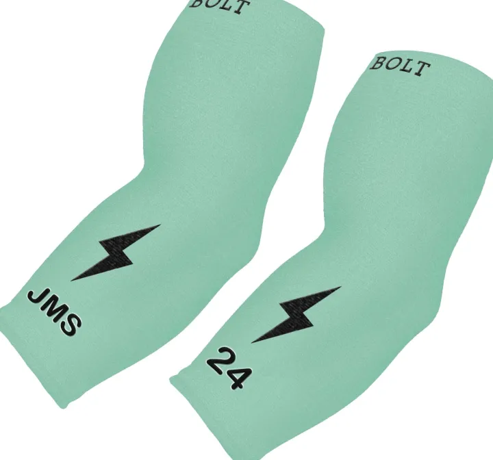 Online Personalized Graduated Compression Premium ¾ Arm Sleeve Personalized Arm Sleeves|Custom Accessories