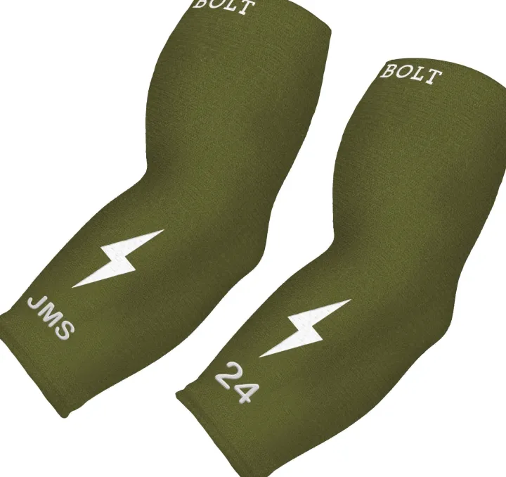 Personalized Graduated Compression Premium ¾ Arm Sleeve Personalized Arm Sleeves|Custom Accessories