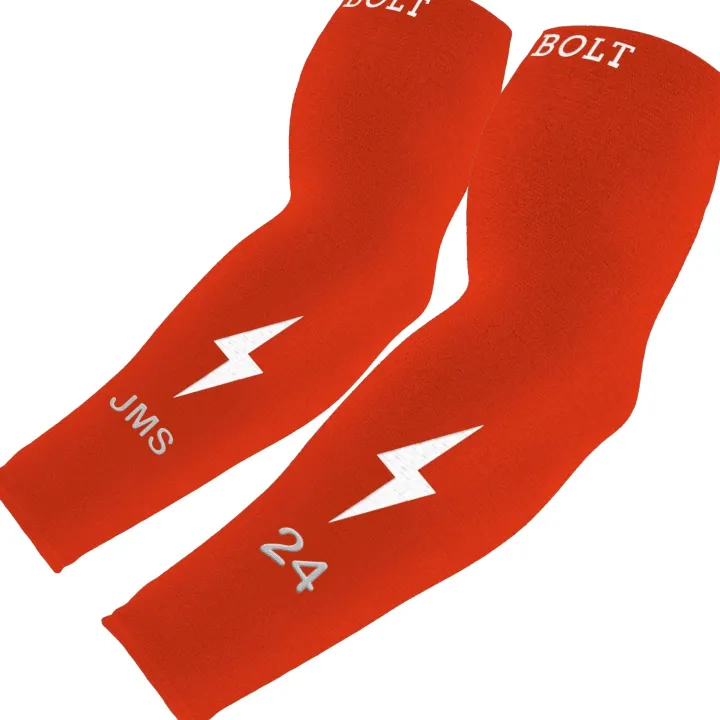 Clearance Personalized Graduated Compression Premium Arm Sleeve Personalized Arm Sleeves|Custom Accessories
