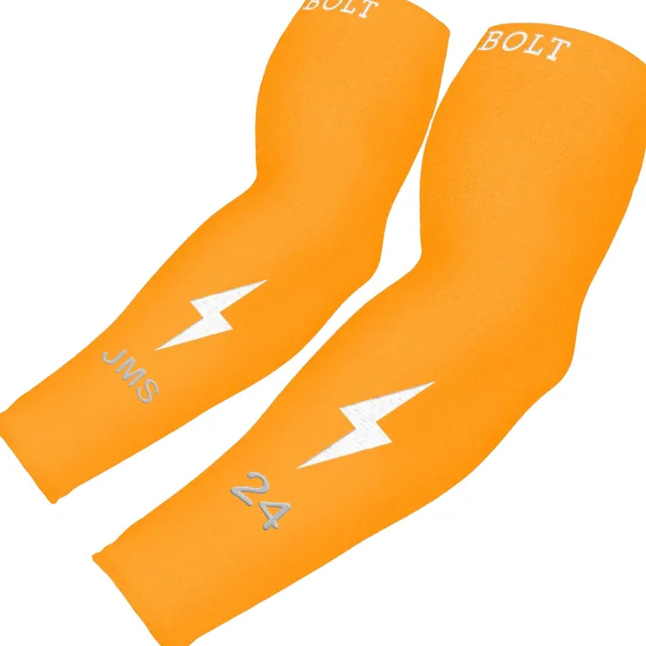 Online Personalized Graduated Compression Premium Arm Sleeve Personalized Arm Sleeves|Custom Accessories