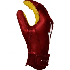 Short Cuff Batting Gloves Red|Batting Gloves
