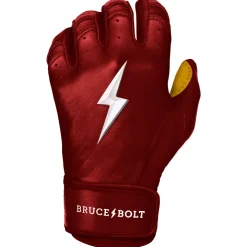 Short Cuff Batting Gloves Red|Batting Gloves