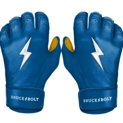 Online Short Cuff Batting Gloves Blue|Batting Gloves
