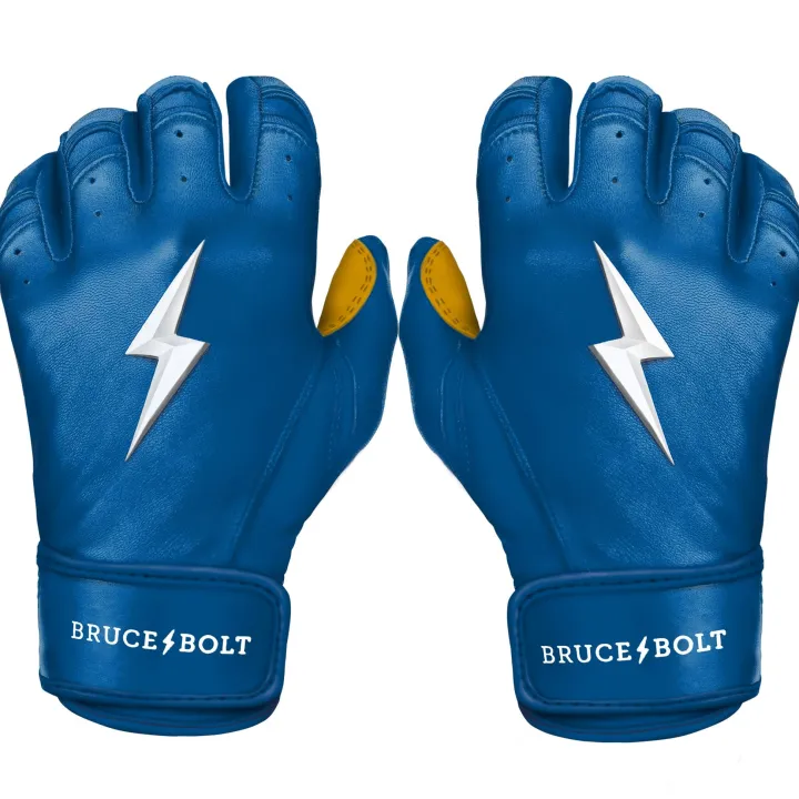 Online Short Cuff Batting Gloves Blue|Batting Gloves