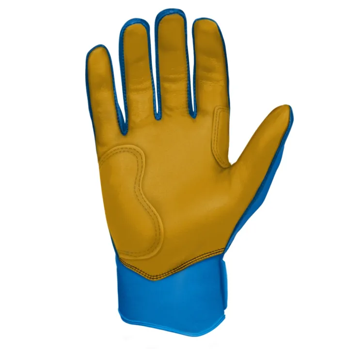 Online Short Cuff Batting Gloves Blue|Batting Gloves