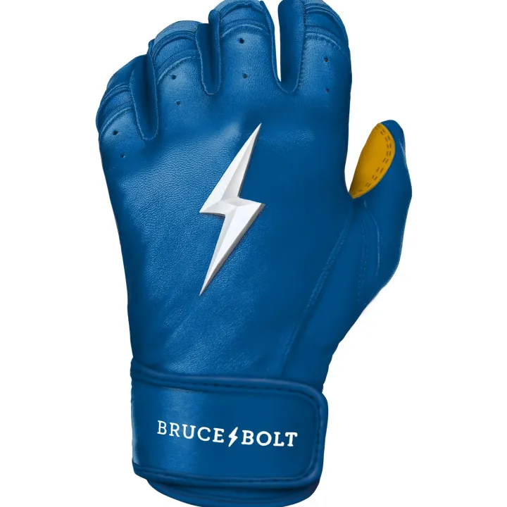 Online Short Cuff Batting Gloves Blue|Batting Gloves