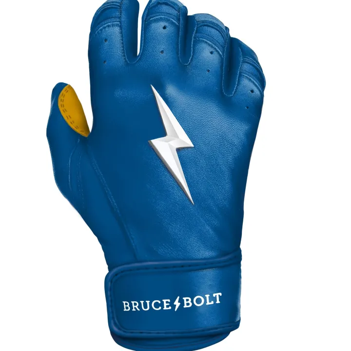 Online Short Cuff Batting Gloves Blue|Batting Gloves