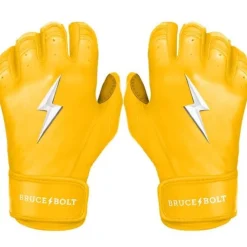 Best Short Cuff Batting Gloves Yellow|Batting Gloves