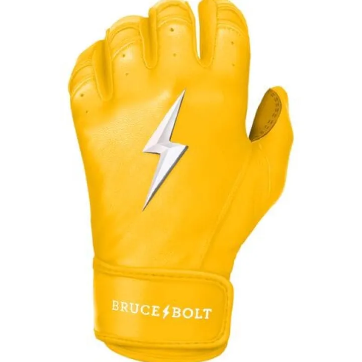 Best Short Cuff Batting Gloves Yellow|Batting Gloves