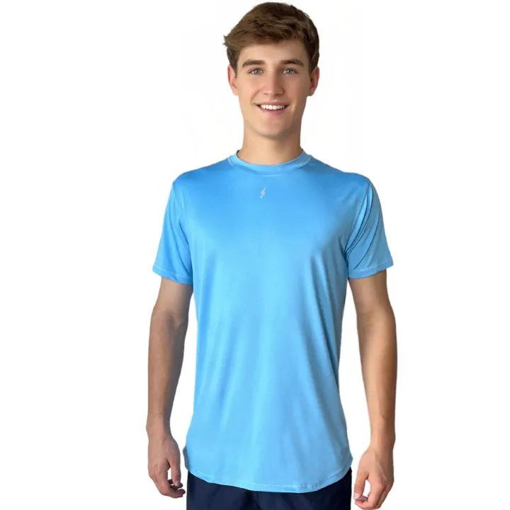 Best Short Sleeve Performance T-Shirt With Reflective Bolt Performance Tees