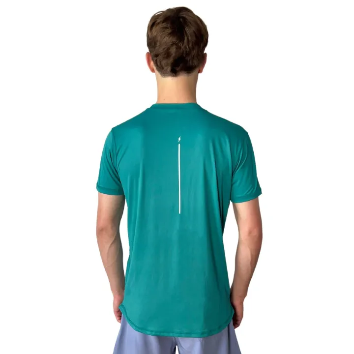 Sale Short Sleeve Performance T-Shirt With Reflective Bolt Performance Tees
