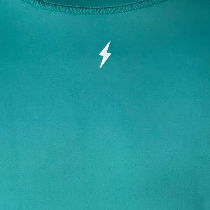 Sale Short Sleeve Performance T-Shirt With Reflective Bolt Performance Tees