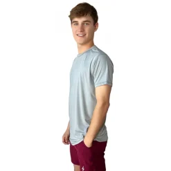 Outlet Short Sleeve Performance T-Shirt With Reflective Bolt Performance Tees