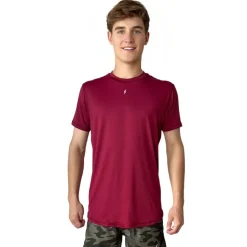 Outlet Short Sleeve Performance T-Shirt With Reflective Bolt Performance Tees