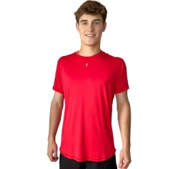 Clearance Short Sleeve Performance T-Shirt With Reflective Bolt Performance Tees