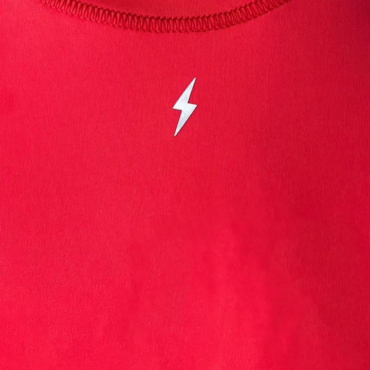 Clearance Short Sleeve Performance T-Shirt With Reflective Bolt Performance Tees