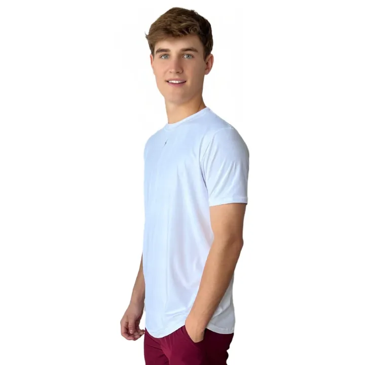 Hot Short Sleeve Performance T-Shirt With Reflective Bolt Performance Tees