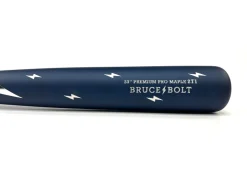 Online Stock Premium Pro "BOLTS & STRIPES" Wood Bat Stock Wood Bats