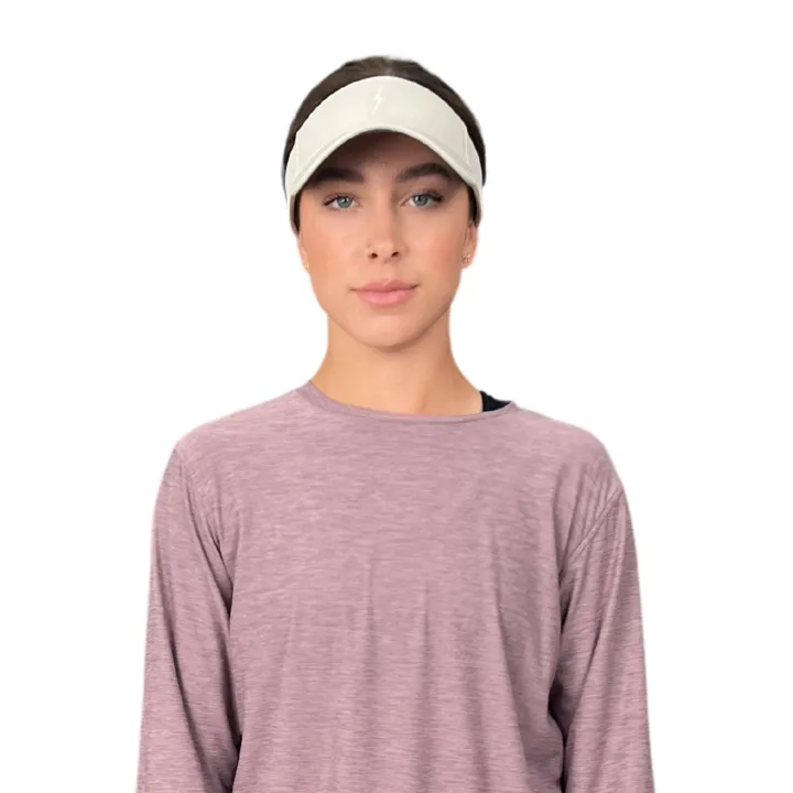 Visor With Velcro Adjustment Hats & Visors